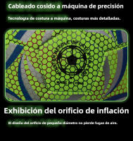Los balones de fútbol fluorescentes son adecuados para adultos y jóvenes tallas 4 y 5. - details 7