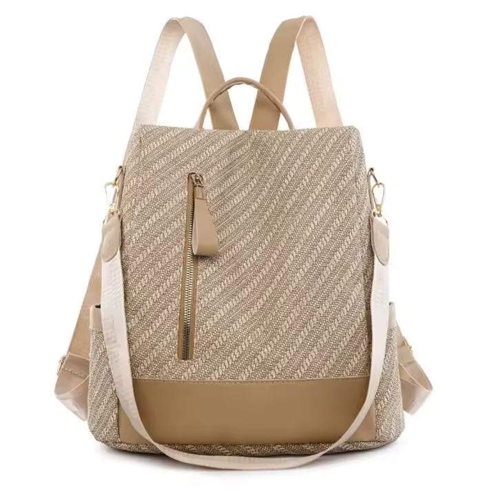 Mochila antirrobo de moda para mujer, bolso de hombro de viaje, mochila informal para iPad, mochila vintage para niñas - 1