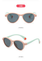 Gafas de Sol Polarizadas de Silicona para Niños Alta Calidad, Marco Grande, Moda - details 12