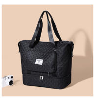 Bolsa deportiva para fitness Separación en seco y húmedo para mujer Ligero de gran capacidad Portátil Bolsa de viaje de corto recorrido Bolsa de equipaje independiente para jaula de zapatos - details 25