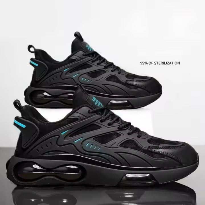 Zapatos deportivos antideslizantes de suela gruesa, transpirables y a la moda para hombre, de verano 2025. - 1