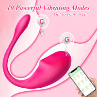 Vibrador Inalámbrico Bluetooth Huevo de Estimulación Clitoris Controlado por APP - details 2