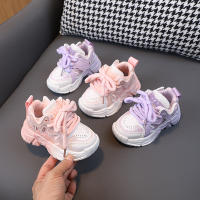Nuevas zapatillas de suela blanda antideslizantes para niñas, zapatillas para correr para mujeres de los niños pequeños marea - details 15