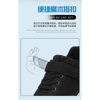 Zapatillas Minimalistas Para Niños Y Niñas Toddler Ligera Cero Bajada Zapatos Naturales Planos Transpirables De Tela Con Cordones Y Hebilla - details 14
