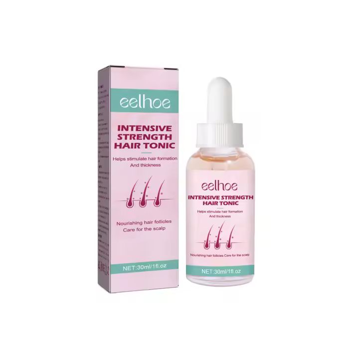 Esencia para reparar la hidratación de raíces dañadas, cabello denso, pérdida de cabello y aceite esencial antifrizz - 1