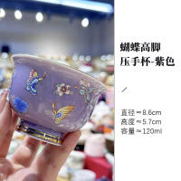 Juego de kung fu grande maestro de cerámica hecho a mano, taza de degustación individual, tazón de té - details 13
