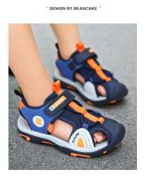 Sandalias De Playa De Verano Para Niños, Zapatos De Moda Para Exteriores, Antideslizantes, Fondo Suave, Sombreado, Zapatos Cómodos De Cuero Para Niños Y Niñas - details 9