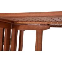 Plegable de Madera de eucalipto, Rectangular, 120 x 70 cm, aceitada Comedor de Madera - details 4