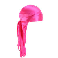 Durag de Seda para Hombres Larguísima Cola de Pelo Bandana Accesorio de Cabeca de Biker - details 5