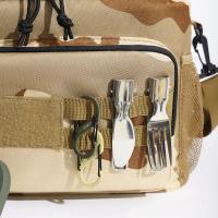 Bolsa térmica táctica de alta capacidad para hombre, fiambrera con aislamiento para exteriores, bolsa de almuerzo duradera con aislamiento a prueba de fugas para trabajo, comida Ca - details 8