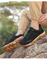 Zapatos de senderismo de marca para hombre, zapatillas de escalada con hebilla giratoria, zapatos antideslizantes para pesca al aire libre, zapatos de ciclismo y caza - details 15