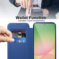 Flip para Samsung Galaxy A56 A36 A26 A16 A06 A55 A35 A15 A05s A05 Funda protectora de cuero magnético antirrobo Magsafe - details 2