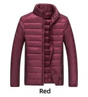 Chaqueta impermeable informal para hombre, chaqueta acolchada ligera portátil para exteriores, otoño e invierno, plumón de pato blanco ultraligero - details 10