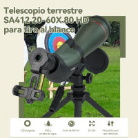 SVBONY Telescopio SA412 HD FMC con trípode y soporte para teléfono móvil, obturador Bluetooth - details 0