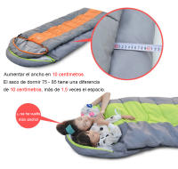 Desert & Fox-saco de dormir ligero para acampar, 4 estaciones, sobre cálido y frío, saco de dormir para mochilero, viajes al aire libre, senderismo - details 1