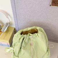 Mochila con cordón de fresa de Color dopamina, mochila de nailon de frutas de estilo coreano, bolsa para libros, bolso de hombro para viajes y senderismo - details 22