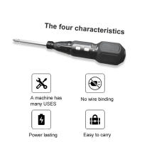 Alicate Duo Recargable Eléctrico y Manual Maizhe 3.6V Sin Cable Mini Herramienta Eléctrica con Luz LED para Bricolaje en Casa - details 2
