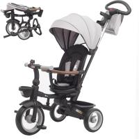Evolutivo Bebé SAMI Plegable con asiento reclinable y giratorio 360 bicicleta 2 años – carrito bebe, correpasillos juguete, 1-5 años 25kg – Luz, capota extensible y mango parental - details 0