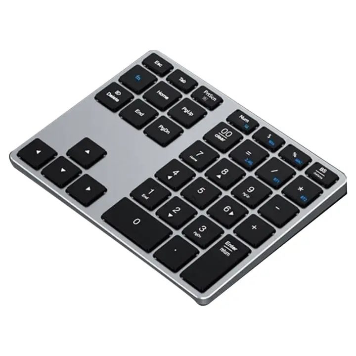 Teclado inalámbrico de 35 teclas, teclado numérico Bluetooth delgado portátil para computadora portátil, PC, computadora de escritorio - 1