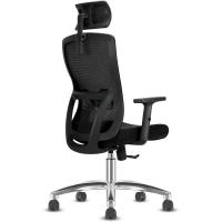 Ajustable, Reposabrazos, Soporte Lumbar, Silla de Oficina con Altura Regulable y Oscilación de - details 0