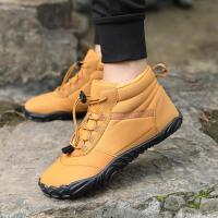 Zapatillas de Correr Descalzadas Cálidas para Invierno Impermeables, Antideslizantes, Transpirables para Caminatas al Aire Libre - details 11