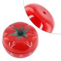Temporizador Mecánico de Tomate Cuenta Regresiva de 60 Minutos, Sistema de Recordatorio en Cadena, Material ABS, Perfecto para Hogar, Cocina, Escuela, Gimnasio - details 2