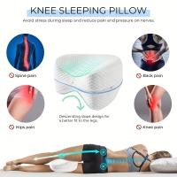 Almohada de espuma viscoelástica para rodillas, Soporte ergonómico para un sueño cómodo, Características especiales - details 4