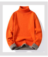 Suéter de Cuello Alto para Hombres en Punto Cálido, Ajuste Delgado, Moda de Invierno - details 7