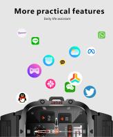 2025 Nuevo Qx11 Smartwatch Hombres Mujer Bluetooth Llamada SOS Asistente de voz Recordatorio de larga duración Levantar las manos y iluminar la pantalla Compatible con Android IOS Smartwatch - details 16
