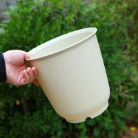 Maceta de plástico de 5 uds., maceta de resina gruesa para plantas, maceta suculenta para interiores y exteriores, maceta redonda anticerámica creativa para flores - details 3