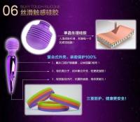 Masturbación femenina inalámbrica USB plateada AV vibración Stick masajeador de frecuencia Variable productos sexuales estimulantes del punto G - details 9