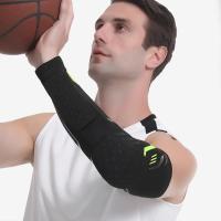 Coderas separadas a prueba de golpes, coderas largas dobles anticolisión, protector de compresión, cubierta de antebrazo de panal para baloncesto - details 8