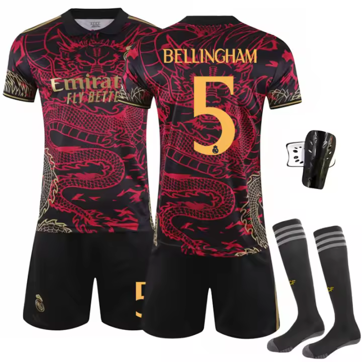 Uniforme de Fútbol Futbolero Portugal Fuera Manga Corta No. 7 Ronaldo Traje Deportivo Blanco - 1