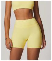 Pantalones Cortos de Yoga de Cintura Alta Nylon Transpirable y Secado Rápido - details 7