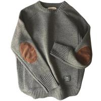 Suéter de Moda para Hombres Cálido, Solido, Alta Calidad, Ajuste Youth, Cuello en V - details 0