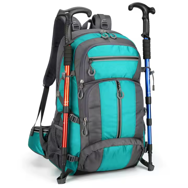 Bolsa de senderismo al aire libre Mochila de senderismo de gran capacidad Mochila de almacenamiento impermeable Viaje - 1