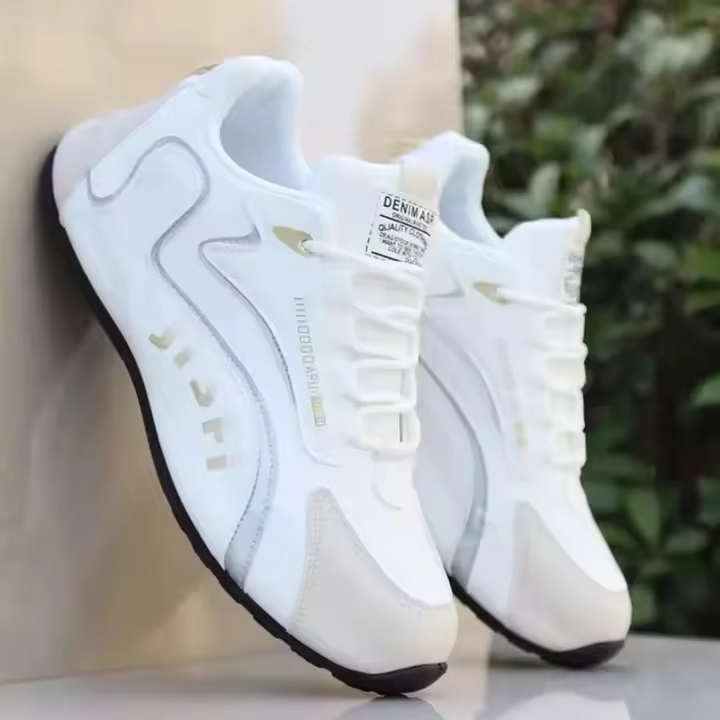 Zapatillas De Deporte Transpirables Y Cómodas Para Hombre, Zapatos Deportivos Informales Con Bloques De Color, Suela Baja De Goma EVA A La Moda, Novedad De Verano 2023 - 1