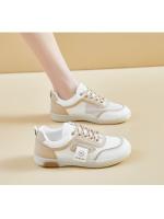Zapatos blancos de malla estilo coreano para mujer, verano 2025, nuevos, con aumento de altura, zapatos de tablero transpirables para estudiantes, informales. - details 1
