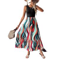 Vestido sin mangas de verano para mujer, vestidos estampados informales a la moda para mujer - details 5