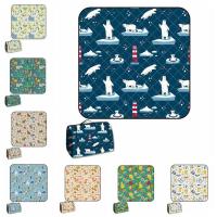Manta de picnic impermeable, algodón grueso, ideal para frutas, equipos, dibujos animados - details 1