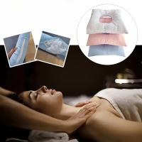 1 almohada cuadrada para spa, cojín de terapia de masaje sin perfume para salón de belleza, funda de almohada para tratamiento facial, no necesita electricidad ni batería - details 5