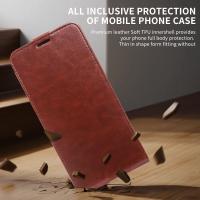 Funda de cuero con tapa superior e inferior para iPhone 17 Air 16 Pro 15 14 Plus 13 12 Pro Max 11 Mini tarjetero cartera funda para bolso - details 4