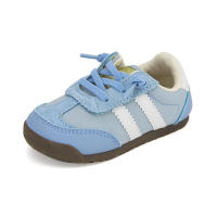 Nuevos zapatos de tablero para niños y niñas, Velcro, lona, deportes, correr - details 4