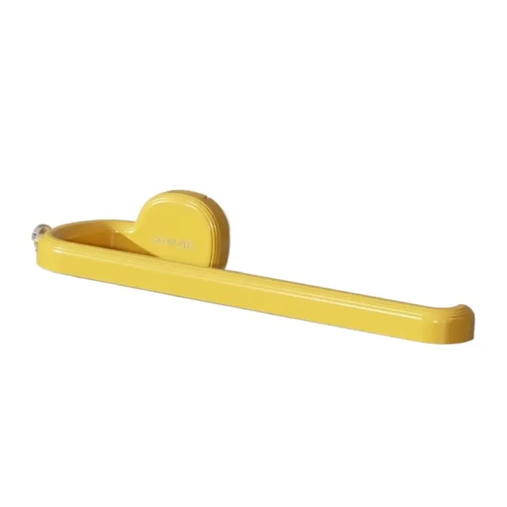 Soporte de papel de cocina con ventosa, toallero montado en la pared sin perforación, dispensador de pañuelos sin perforaciones con adsorción al vacío - 1