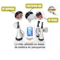 Cavitacion y Radiofrecuencia Facial y Corporal Mistik Plus 3 en 1 Celulitis Reductor Regenerador Colageno Elastina Profesional y Uso en Casa - Equipo Original - Incluye Gel Serum Vitamina C Videos Español - details 2