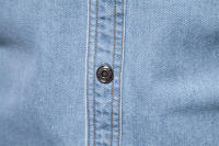 Camisa vaquera lavada de alta calidad para hombre, camisa informal de manga larga de algodón, otoño 2024 - details 9