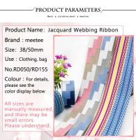 Correas De Poliéster Jacquard para el hogar, Correas Decorativas De 38 Mm De Espesor, 2 Metros - details 1