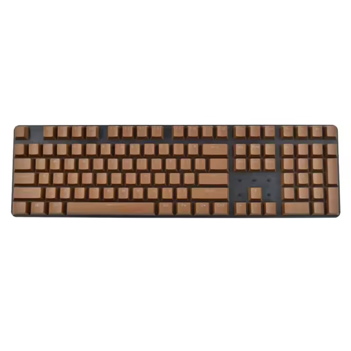 Nical 104 teclado Doubleshot ABS barra espaciadora Cherry MX PC ordenador de escritorio interruptor de cubierta de llave - 1
