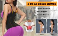 FOCANO Shapewear para mujer barriga talla grande sin costuras cintura alta entrenador corsé Shapewear control de barriga Shaper - details 3