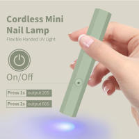 Lámpara UV LED Recargable por USB Secado Rápido Arte de Uñas Portátil Uso Doméstico y de Viaje - details 1